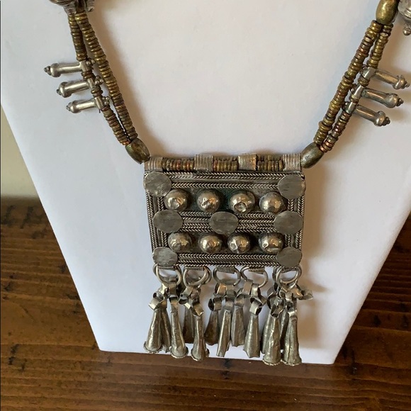 Handcrafted, artistic, silver necklace - Picture 9 of 13